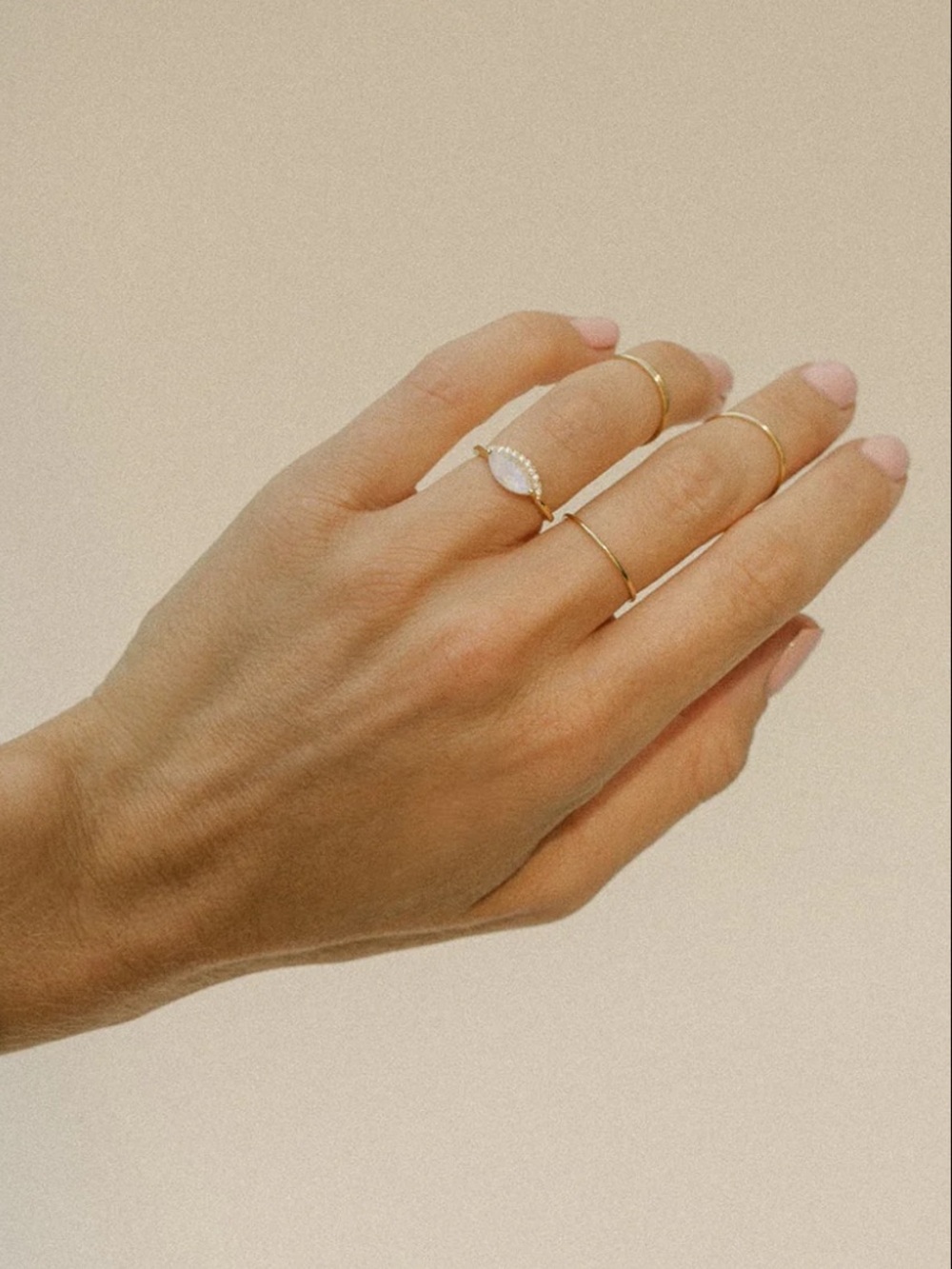 Leah Alexandra Stacking Ring - Picture 2 of 4